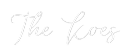 CREATE YOUR OWN WEDDING NEON SIGN The Koes