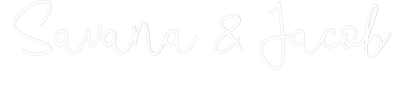 CREATE YOUR OWN WEDDING NEON SIGN Savana & Jacob