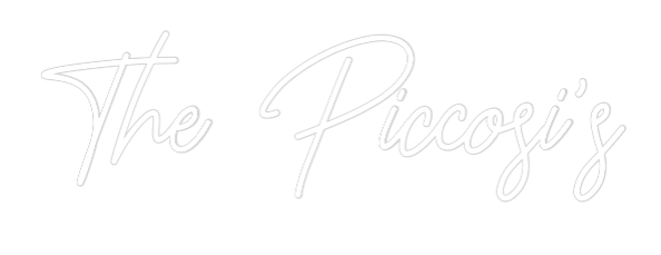 CREATE YOUR OWN WEDDING NEON SIGN The Piccosi’s