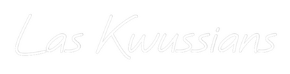 CREATE YOUR OWN WEDDING NEON SIGN Las Kwussians