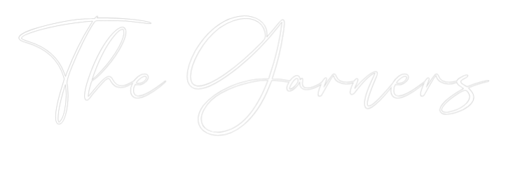 CREATE YOUR OWN WEDDING NEON SIGN The Garners