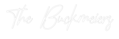 CREATE YOUR OWN WEDDING NEON SIGN The Buckmeiers