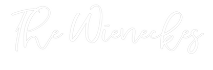 CREATE YOUR OWN WEDDING NEON SIGN The Wieneckes