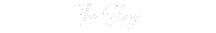 CREATE YOUR OWN WEDDING NEON SIGN The Slays