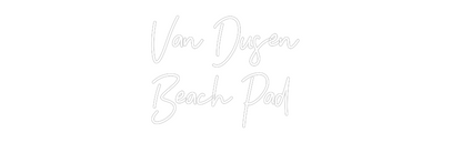 CREATE YOUR OWN WEDDING NEON SIGN Van Dusen 
B...