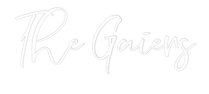 CREATE YOUR OWN WEDDING NEON SIGN The Gaiers