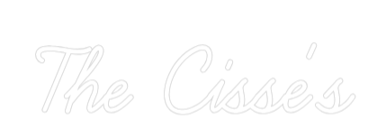 CREATE YOUR OWN WEDDING NEON SIGN The Cisse's