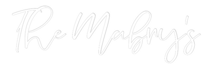 CREATE YOUR OWN WEDDING NEON SIGN The Mabry’s