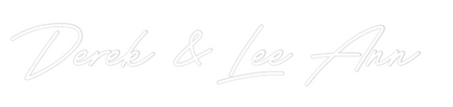 CREATE YOUR OWN WEDDING NEON SIGN Derek & Lee A...