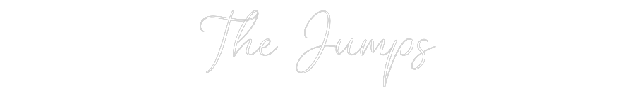 CREATE YOUR OWN WEDDING NEON SIGN The Jumps