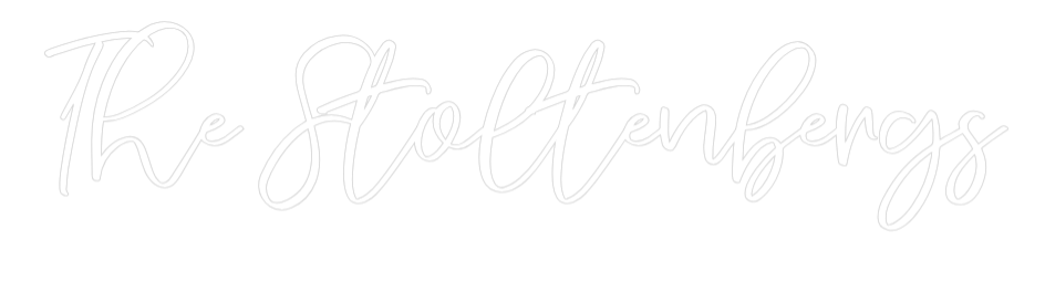 CREATE YOUR OWN WEDDING NEON SIGN The Stoltenbe...