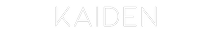 CREATE YOUR OWN WEDDING NEON SIGN Kaiden