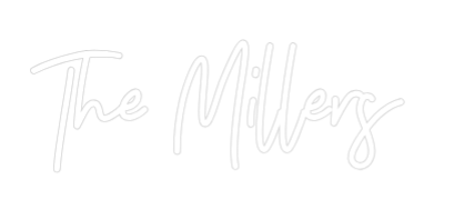 CREATE YOUR OWN WEDDING NEON SIGN The Millers