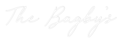 CREATE YOUR OWN WEDDING NEON SIGN The Bagby’s