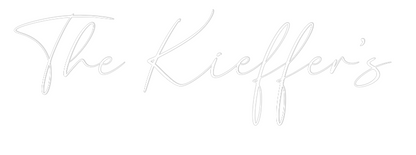 CREATE YOUR OWN WEDDING NEON SIGN The Kieffer’s