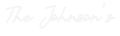 CREATE YOUR OWN WEDDING NEON SIGN The Johnson’s