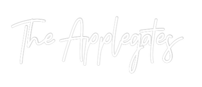 CREATE YOUR OWN WEDDING NEON SIGN The Applegates