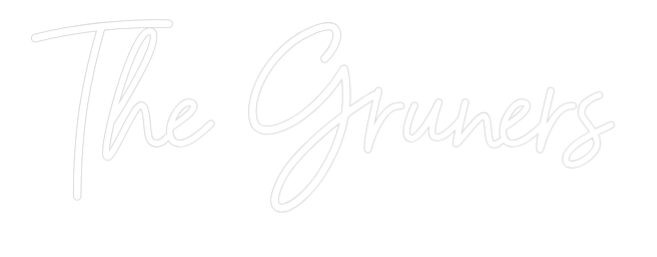 CREATE YOUR OWN WEDDING NEON SIGN The Gruners