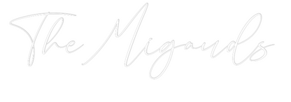 CREATE YOUR OWN WEDDING NEON SIGN The Migauds