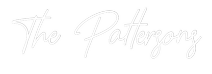 CREATE YOUR OWN WEDDING NEON SIGN The Pattersons