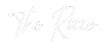 CREATE YOUR OWN WEDDING NEON SIGN The Rizzo