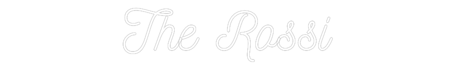 CREATE YOUR OWN WEDDING NEON SIGN The Rossi