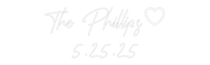 CREATE YOUR OWN WEDDING NEON SIGN The Phillips...