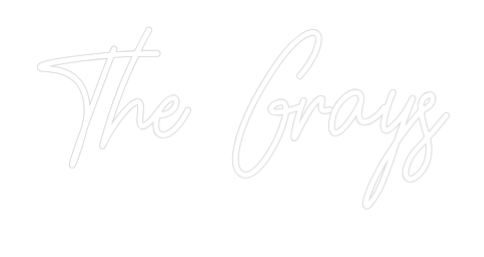 CREATE YOUR OWN WEDDING NEON SIGN The Grays