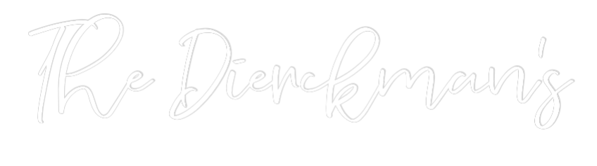 CREATE YOUR OWN WEDDING NEON SIGN The Dierckman...