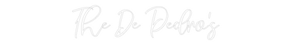 CREATE YOUR OWN WEDDING NEON SIGN The De Pedro’s