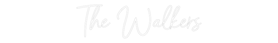 CREATE YOUR OWN WEDDING NEON SIGN The Walkers