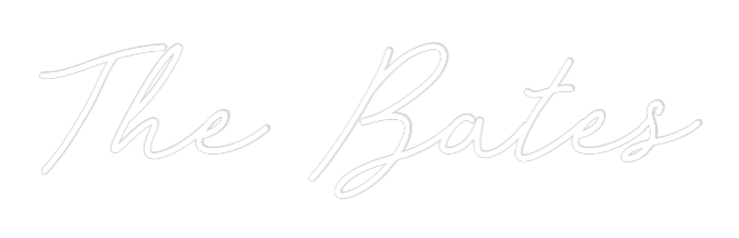 CREATE YOUR OWN WEDDING NEON SIGN The Bates