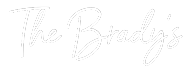 CREATE YOUR OWN WEDDING NEON SIGN The Brady’s