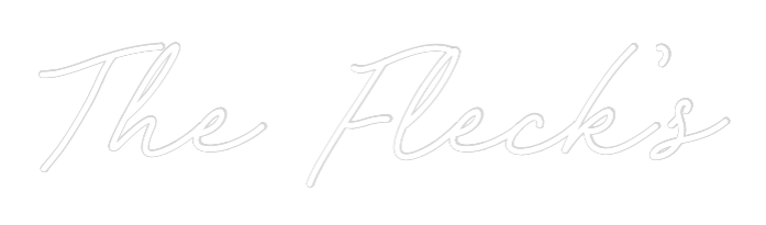 CREATE YOUR OWN WEDDING NEON SIGN The Fleck’s