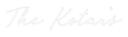 CREATE YOUR OWN WEDDING NEON SIGN The Kotar’s