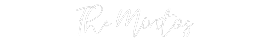 CREATE YOUR OWN WEDDING NEON SIGN The Mintos