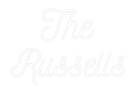 CREATE YOUR OWN WEDDING NEON SIGN The 
Russells