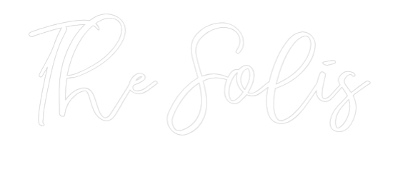 CREATE YOUR OWN WEDDING NEON SIGN The Solis