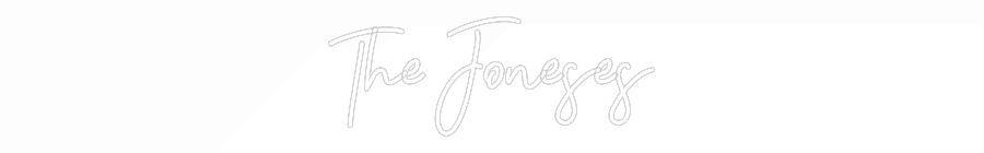 CREATE YOUR OWN WEDDING NEON SIGN The Joneses