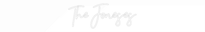 CREATE YOUR OWN WEDDING NEON SIGN The Joneses