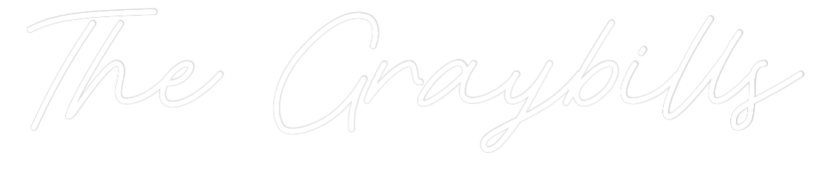 CREATE YOUR OWN WEDDING NEON SIGN The Graybills