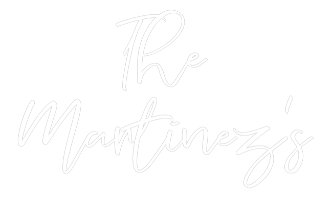 CREATE YOUR OWN WEDDING NEON SIGN The 
Martine...