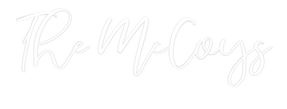 CREATE YOUR OWN WEDDING NEON SIGN The McCoys