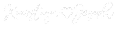 CREATE YOUR OWN WEDDING NEON SIGN KearstynJoseph