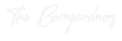 CREATE YOUR OWN WEDDING NEON SIGN The Bomgardners