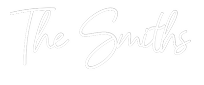 CREATE YOUR OWN WEDDING NEON SIGN The Smiths