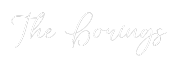 CREATE YOUR OWN WEDDING NEON SIGN The Borings