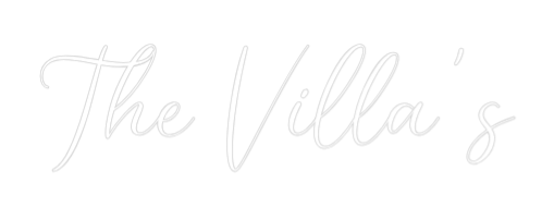 CREATE YOUR OWN WEDDING NEON SIGN The Villa's