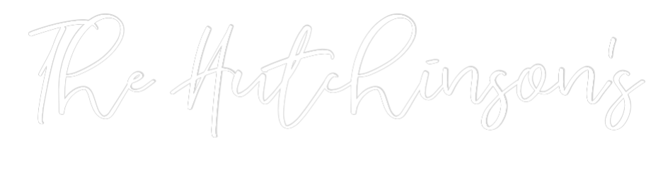 CREATE YOUR OWN WEDDING NEON SIGN The Hutchinso...