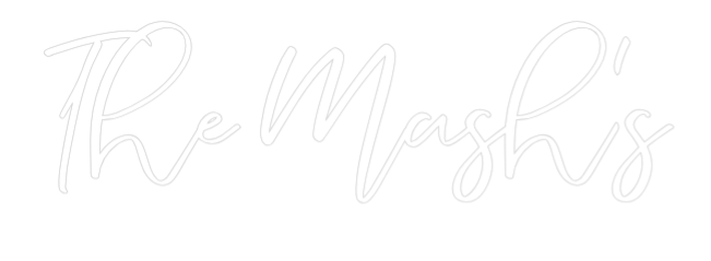 CREATE YOUR OWN WEDDING NEON SIGN The Mash's